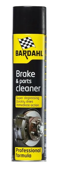 Мастило аерозольне для очищення гальм та деталей BRAKE & PARTS CLEANER BARDAHL 600мл.